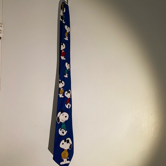 Men’s New Snoopy Polyester Tie - Picture 4 of 4